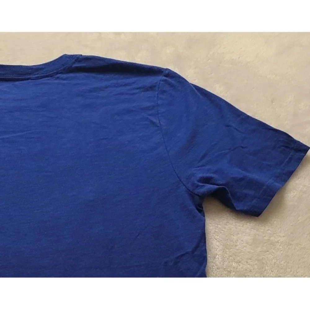 Nike Chicago Cubs Northsiders Blue Graphic T-Shirt Kids Large 14/16 MLB Baseball
